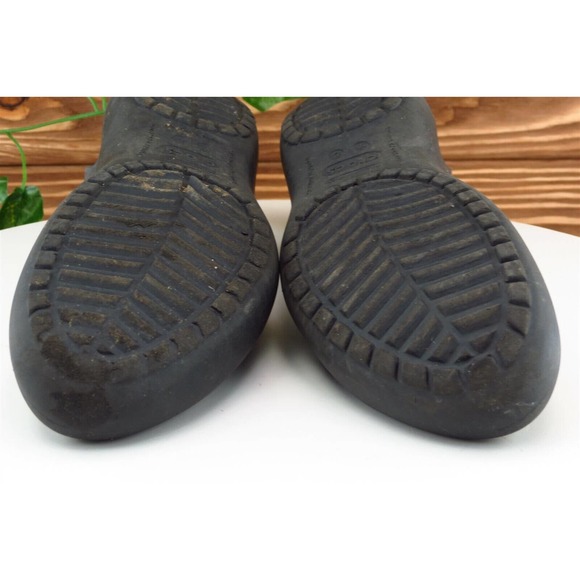 Crocs Size 8 M‎ Black Round Toe Flat Synthetic Women - Picture 7 of 7